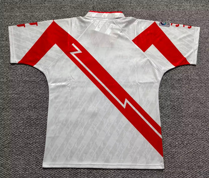 Retro Rayo Vallecano 1994/1995 Home Fan Version Football Jersey