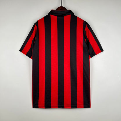 Retro AC Milan 1989/1990 Home Football Jersey