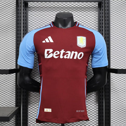 Aston Villa 2024/2025 Home Player Version Football Jersey