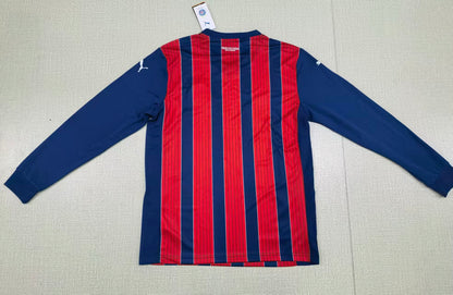 BaHia 2025/2026 Away Long Sleeve Fan Version Football Jersey