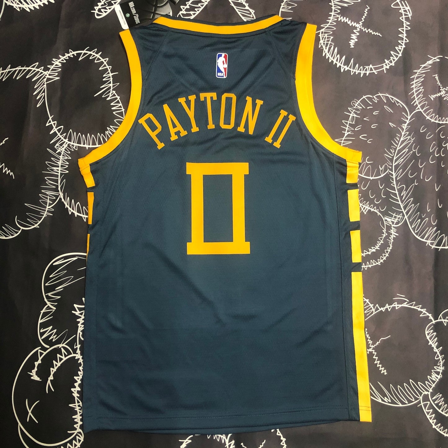 Retro Golden State Warriors 2018 Football Jersey