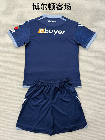 Premier- league 2025/2026 Kids Away Fan Version Football Jersey