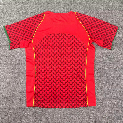 Retro Portugal 2004 Home Football Jersey
