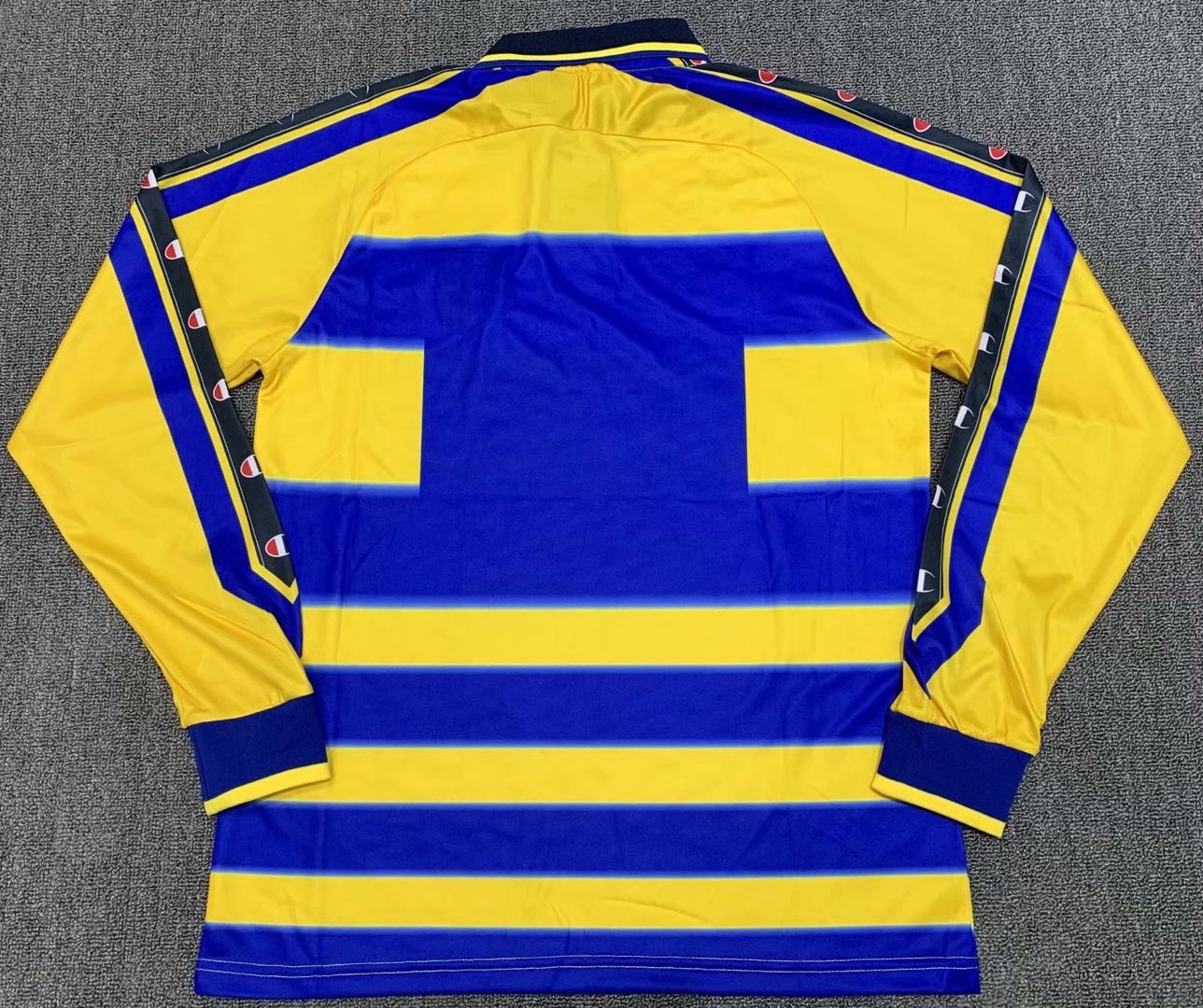 Retro Parma 1999/2000 Away Long Sleeve Football Jersey
