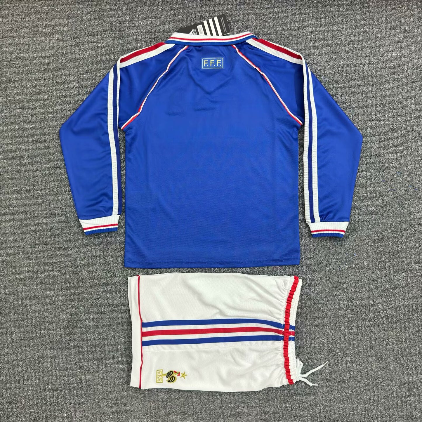Retro France 1998 Kids Home Football Jersey