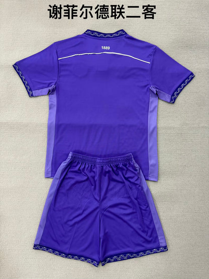 Premier- league 2025/2026 Kids Third Away Fan Version Football Jersey
