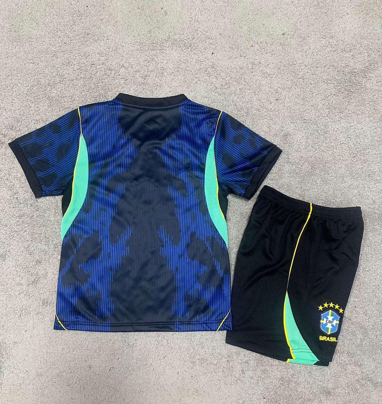 Brazil 2026/2027 Kids Away Fan Version Football Jersey