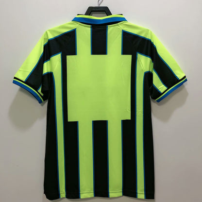 Retro Manchester city 1998/1999 Away Football Jersey