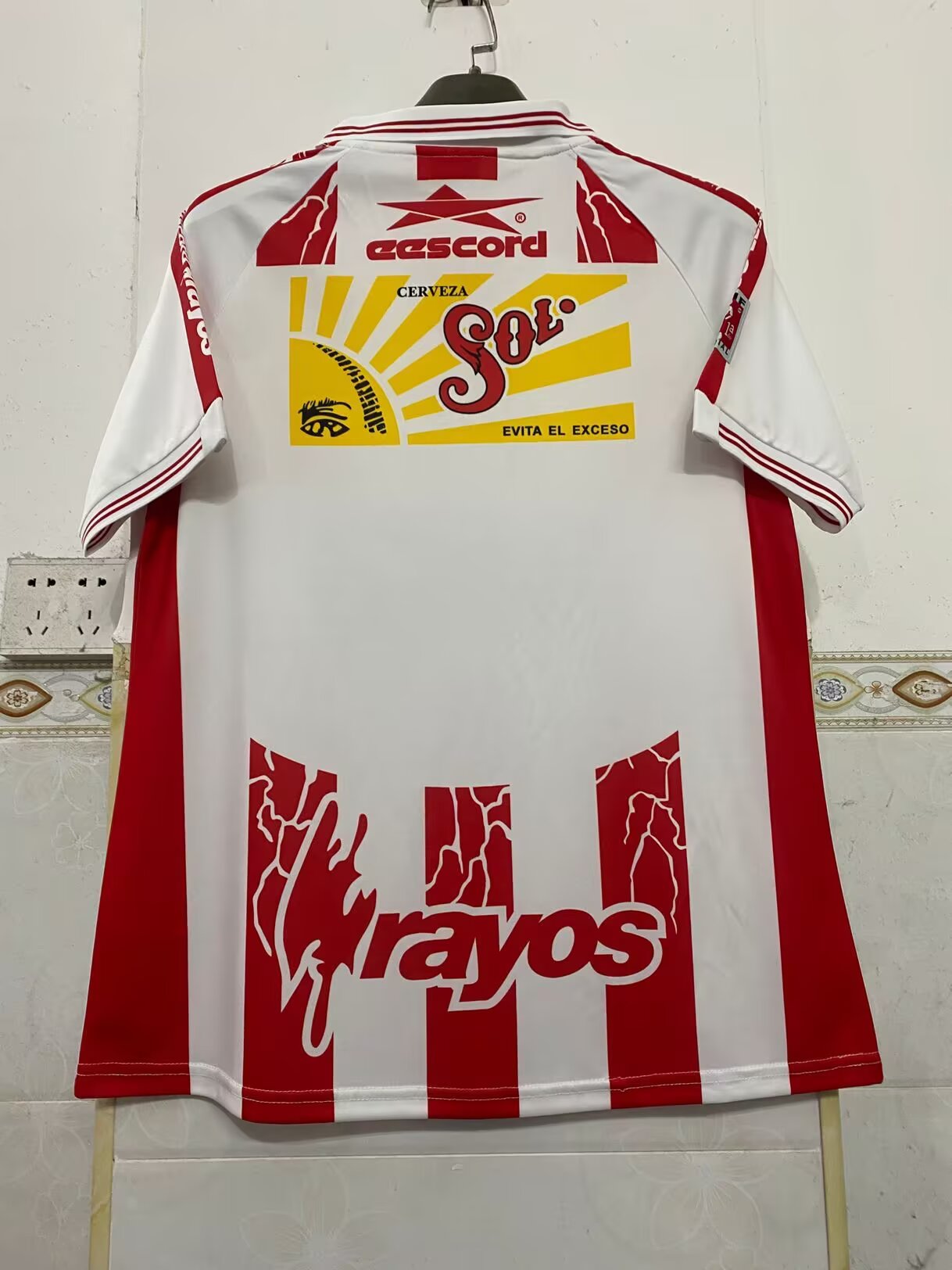 Retro Necaxa 1999/2000 Home Fan Version Football Jersey
