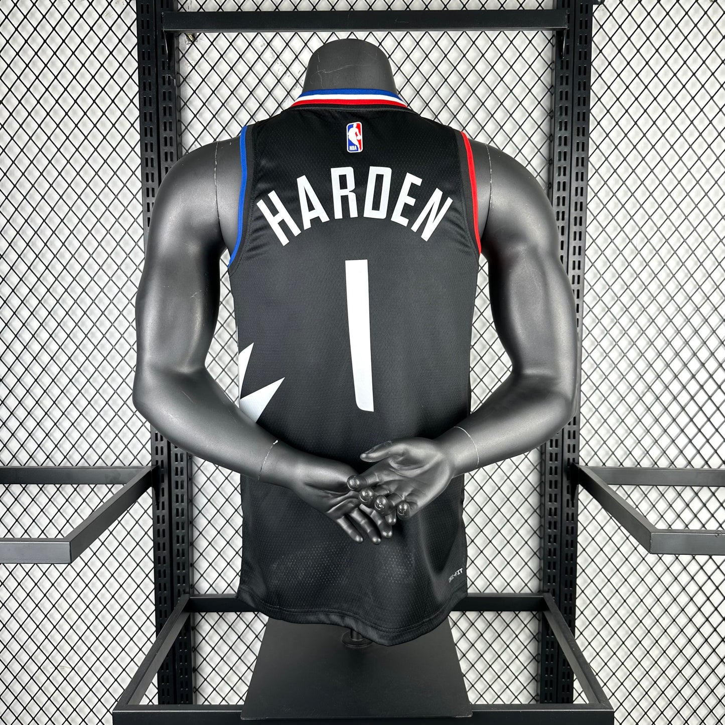 Los Angeles Clippers Black #1 HARDEN NBA Season Jerseys 2023