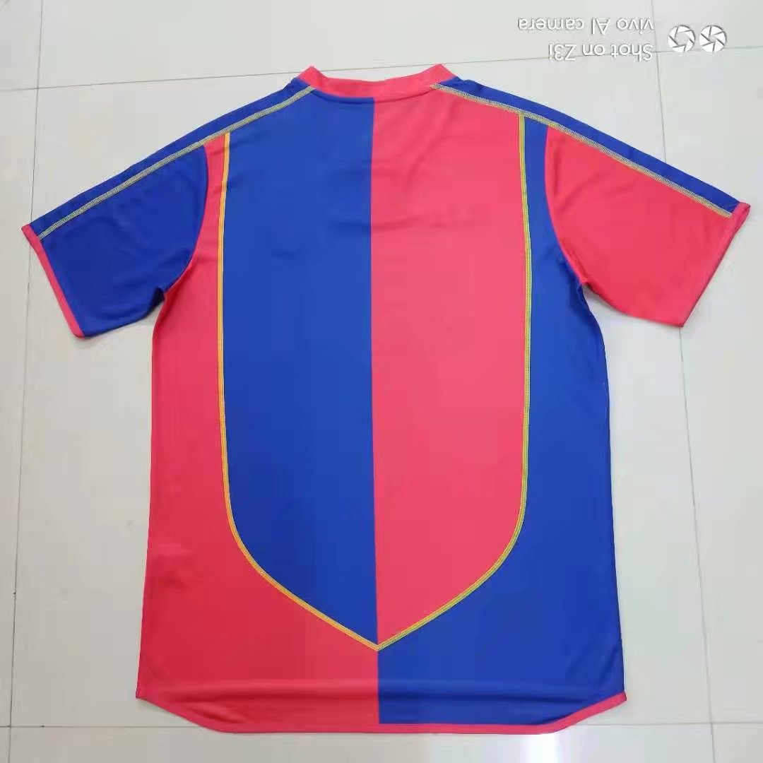 Retro Cagliari 2003/2004 Home Fan Version Football Jersey