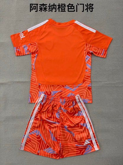 Arsenal 2026/2027 Kids Goalkeeper Fan Version Football Jersey