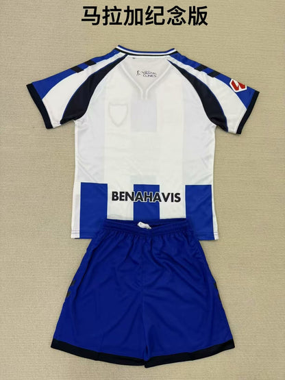 Málaga Special Edition 2025/2026 Kids Fan Version Football Jersey