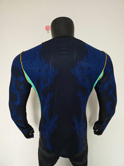 Brazil 2026/2027 Away Long Sleeve Player Version Football Jersey