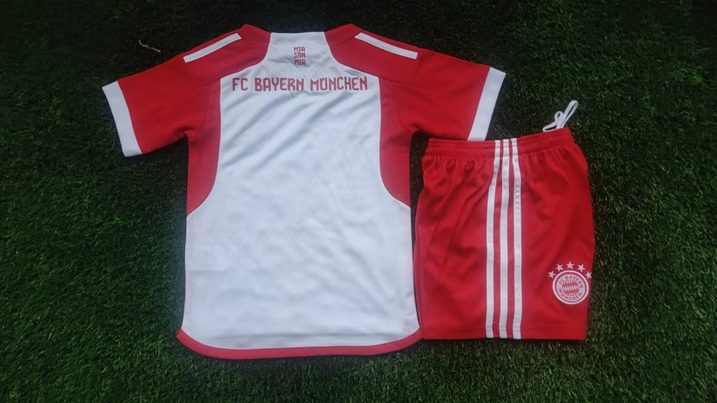 Bayern Munich 2023/2024 Kids Home Football Jersey