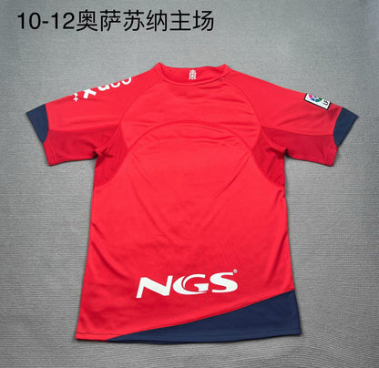 Retro Osasuna 2010/2012 Home Football Jersey