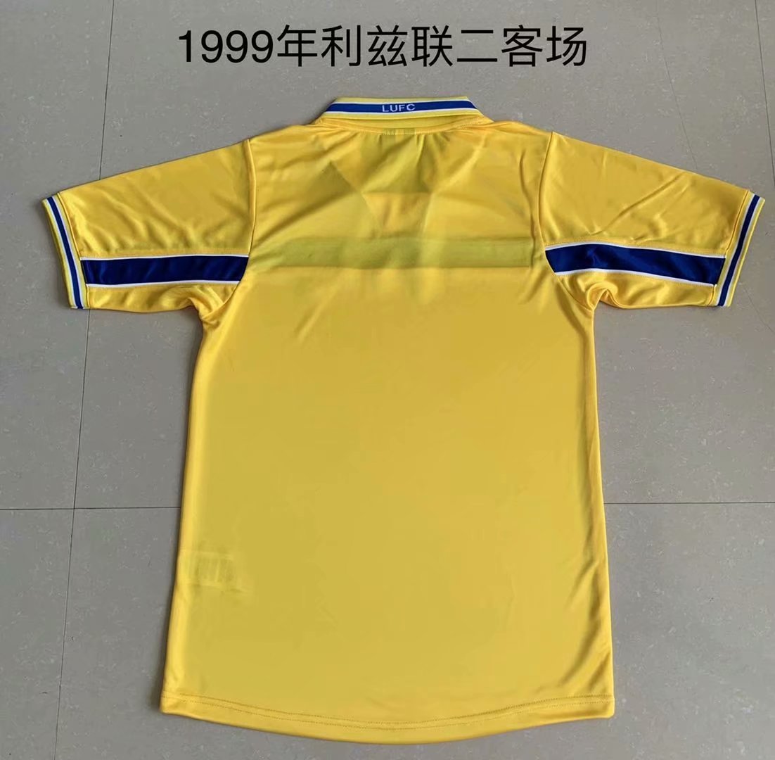 Retro Leeds United 1999 Away Football Jersey