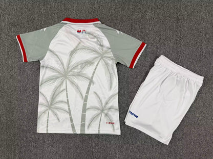 Haiti 2026/2027 Kids Away Fan Version Football Jersey