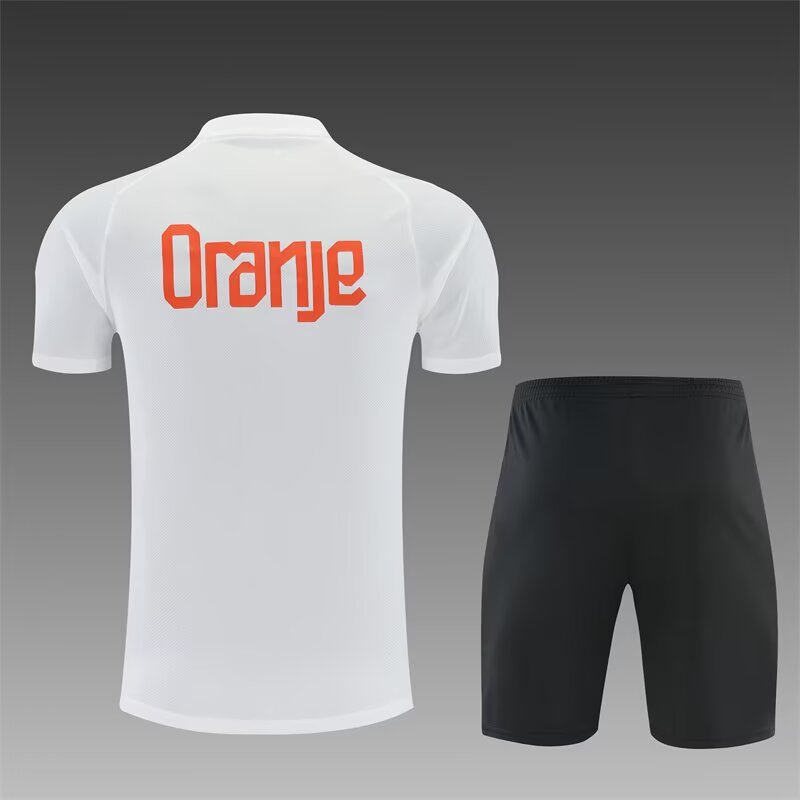 Netherlands Training White With Pants Sets (16-2XL) Jersey 2026-2027