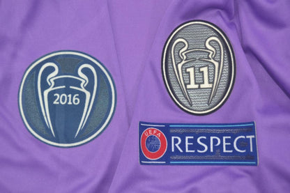 Retro Real Madrid 2016/2017 Third Away Player Version Football Jersey