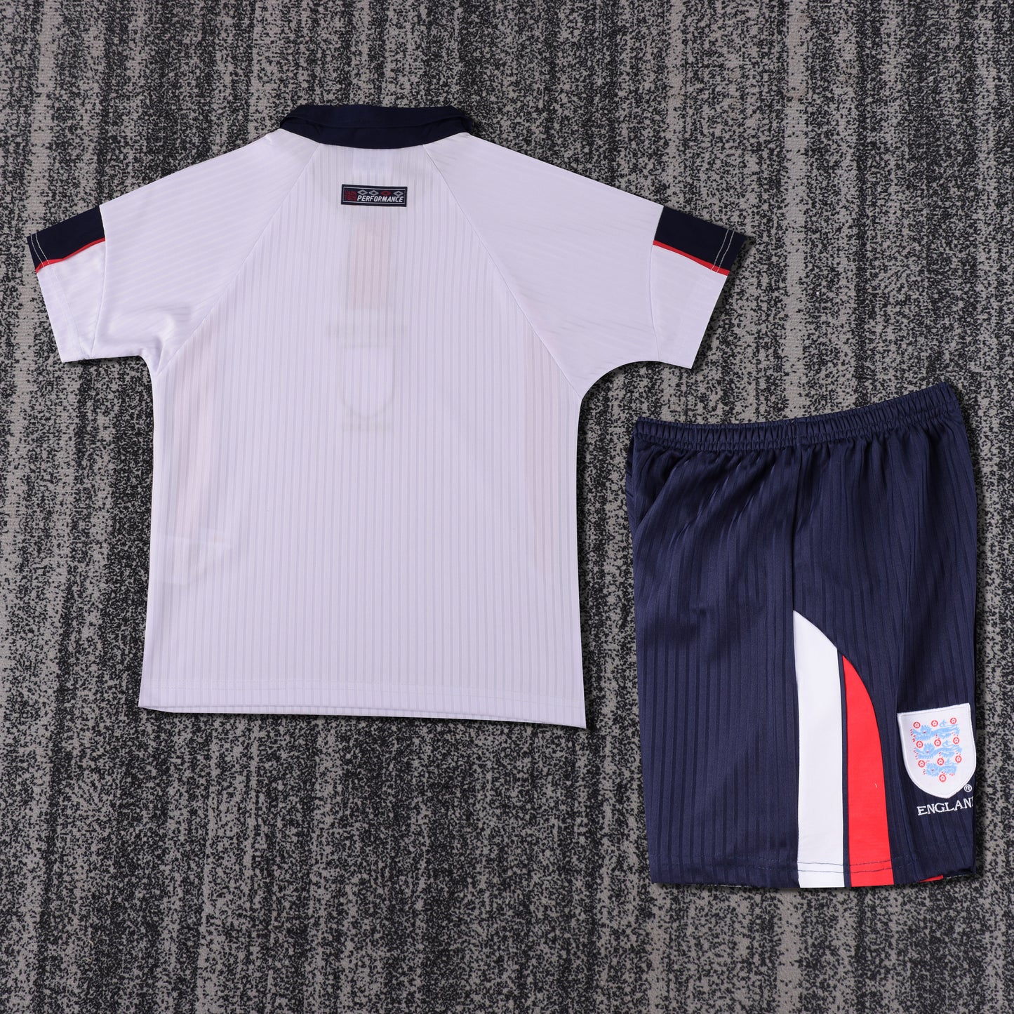 Retro England 1998 Kids Home Football Jersey