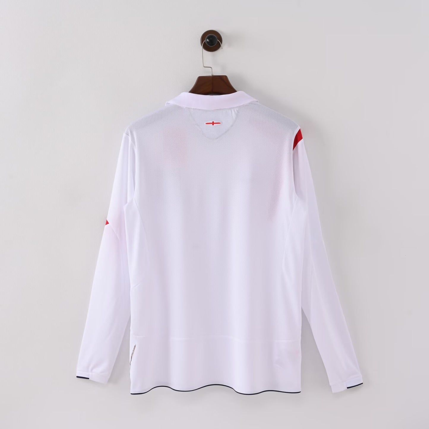 Retro England 2006 Home Long Sleeve Football Jersey