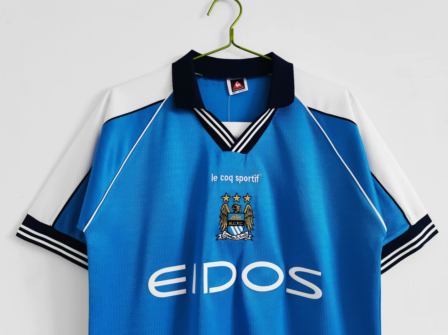 Retro Manchester city 1999/2001 Home Football Jersey