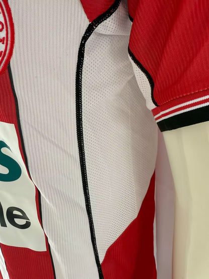 Retro Olympiacos 2002/2003 Home Fan Version Football Jersey