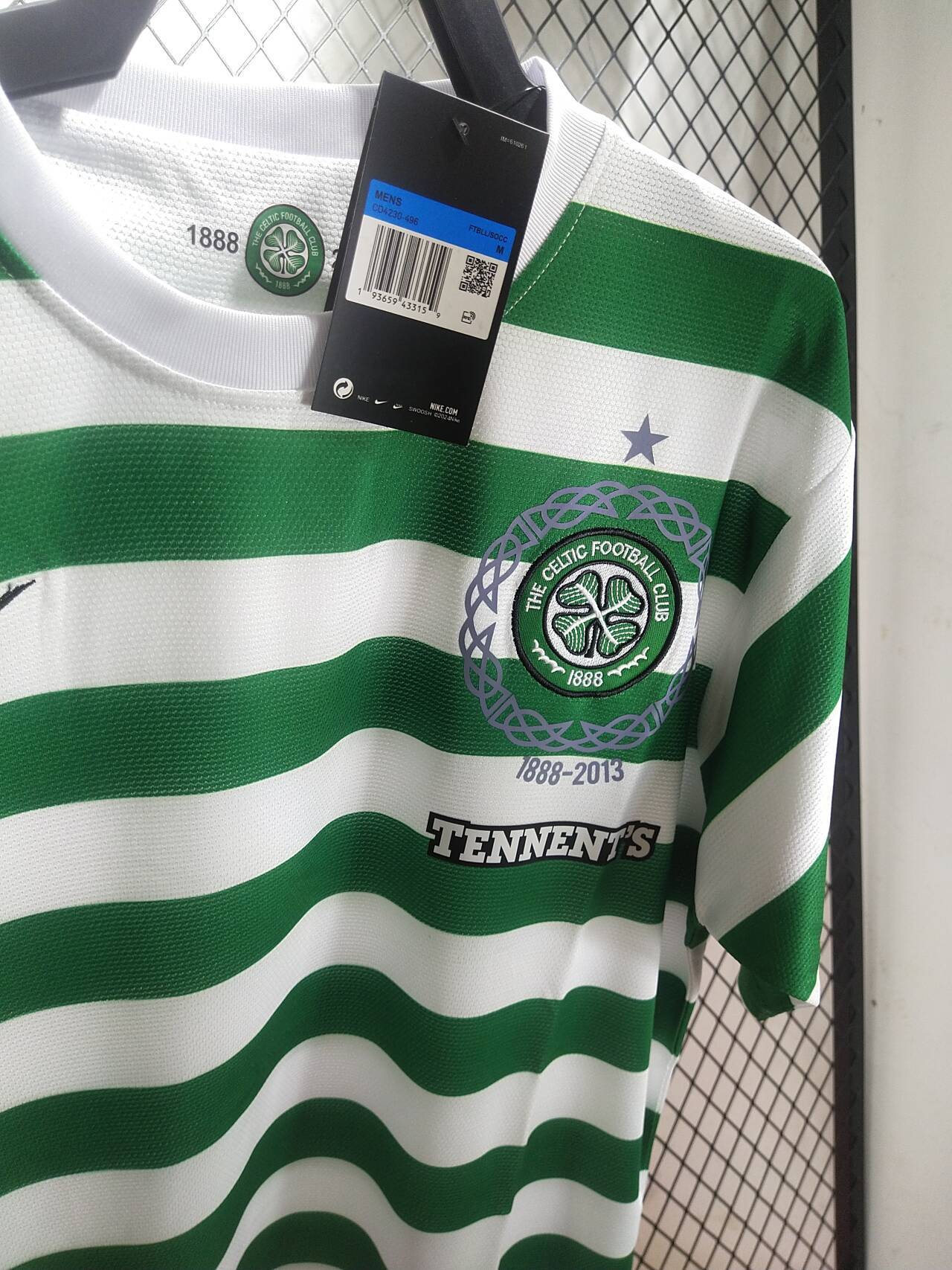 Retro Celtic Home Football Jersey