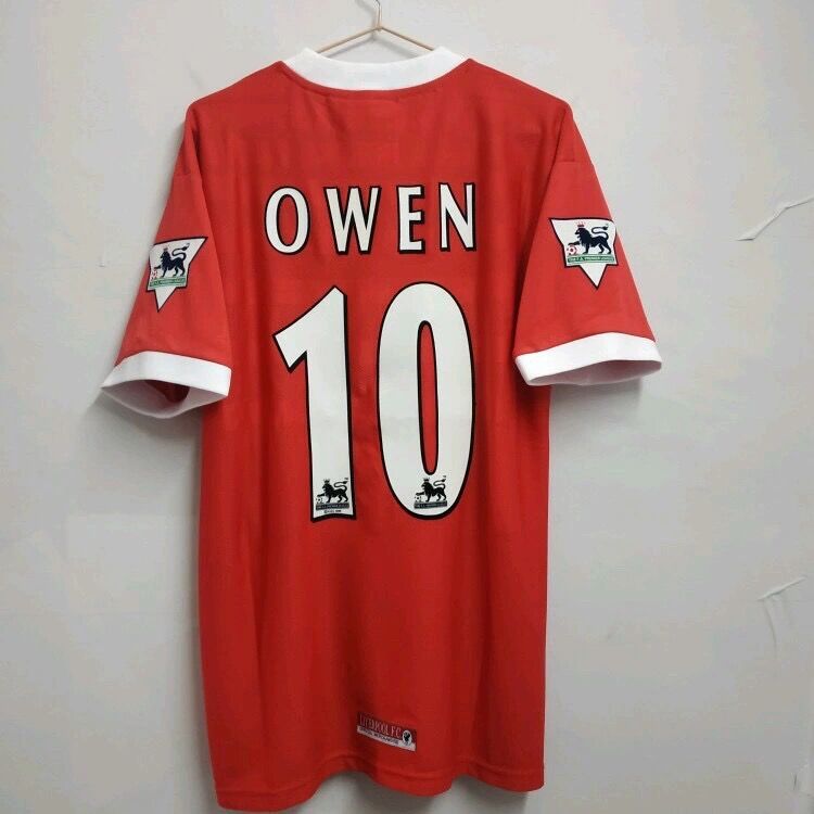 Retro Liverpool 1998 Home Football Jersey