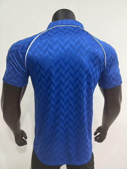 Retro real madrid 1986 Away Football Jersey
