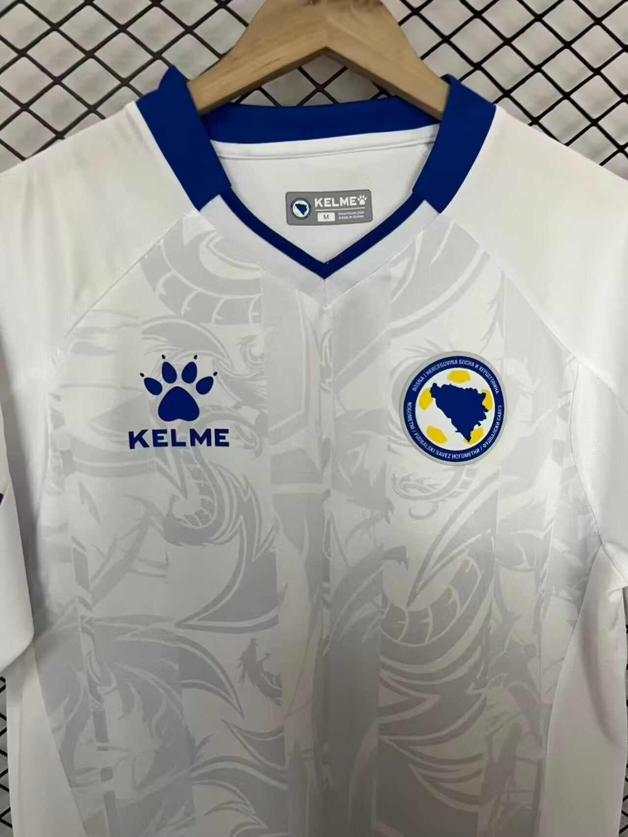 Bosnia and Herzegovina 2023/2024 Away Fan Version Football Jersey