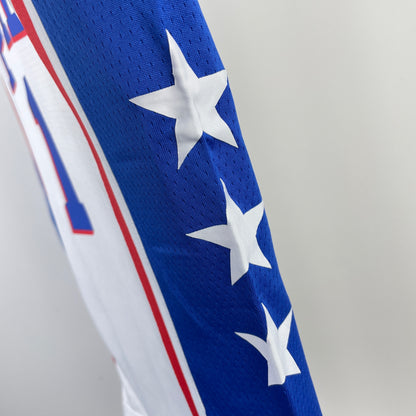 Philadelphia 76ers 2023 Home Football Jersey