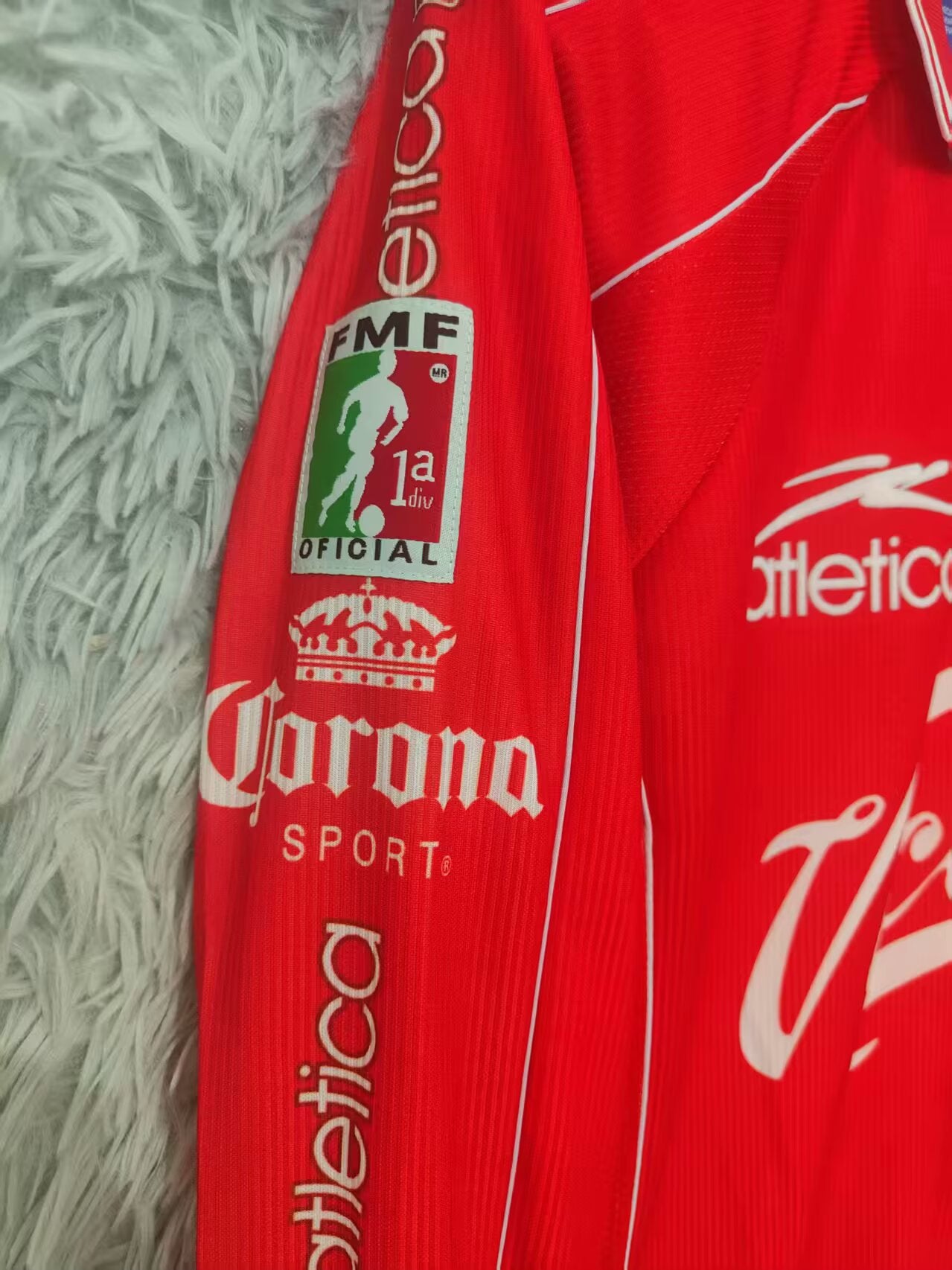 Retro Toluca 1999/2000 Home Football Jersey