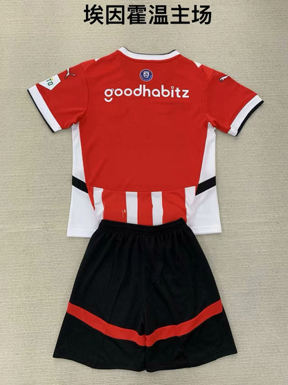 PSV eindhoven 2024/2025 Kids Home Football Jersey