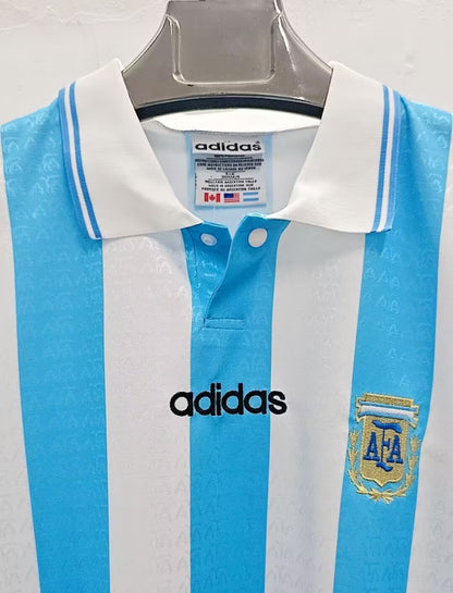 Retro Argentina 1994 Home Football Jersey
