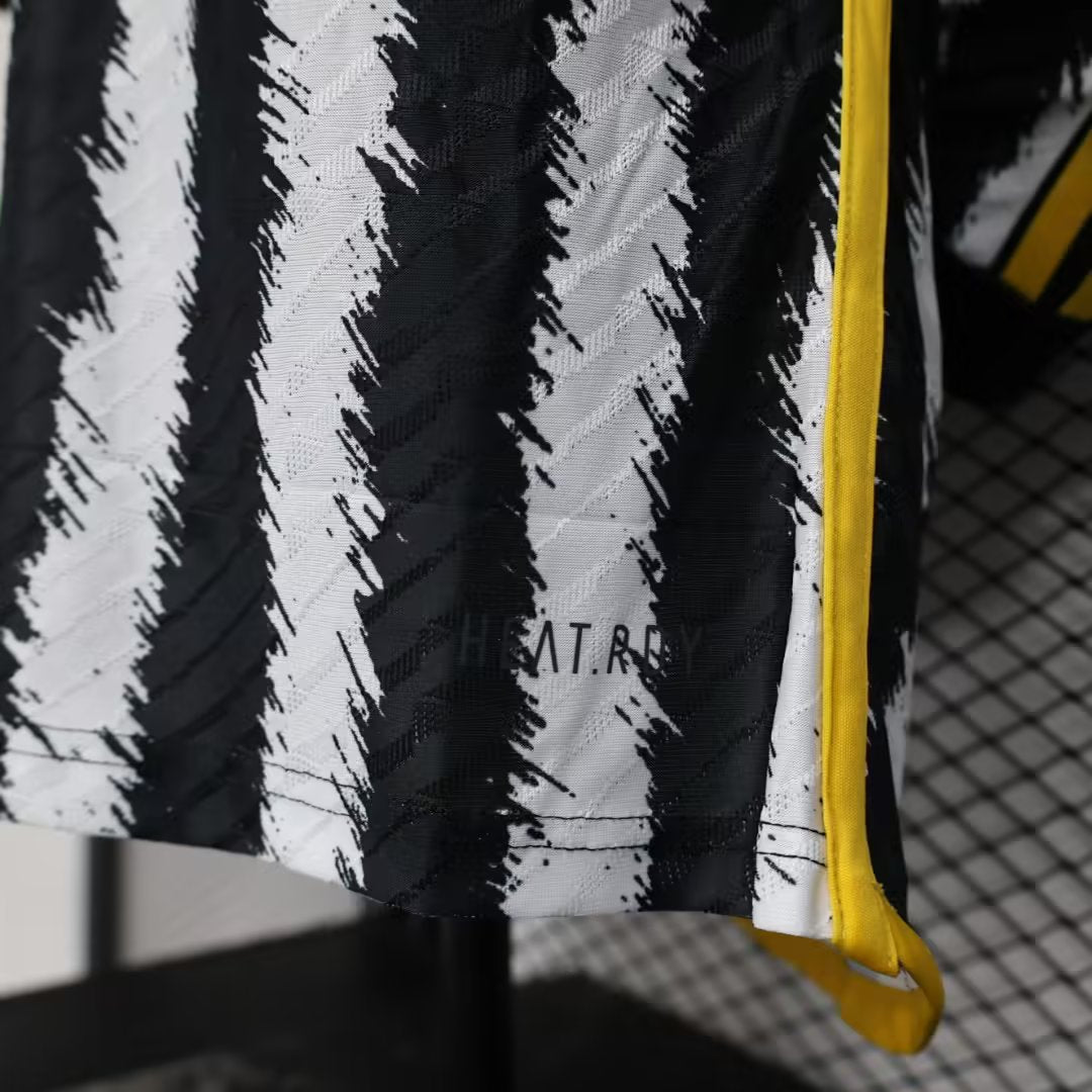 Juventus 2023/2024 Home Long Sleeve Player Version Football Jersey