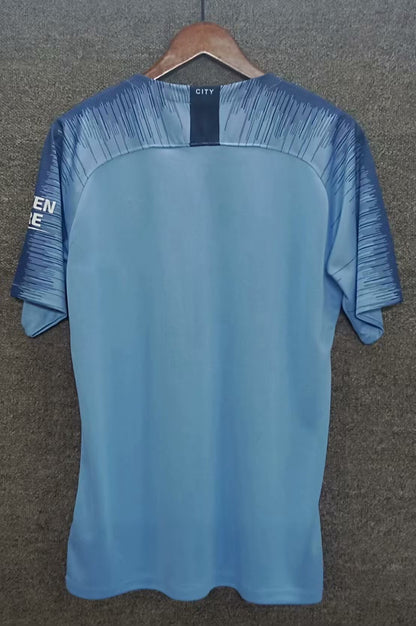 Retro Manchester city 2019 Home Football Jersey