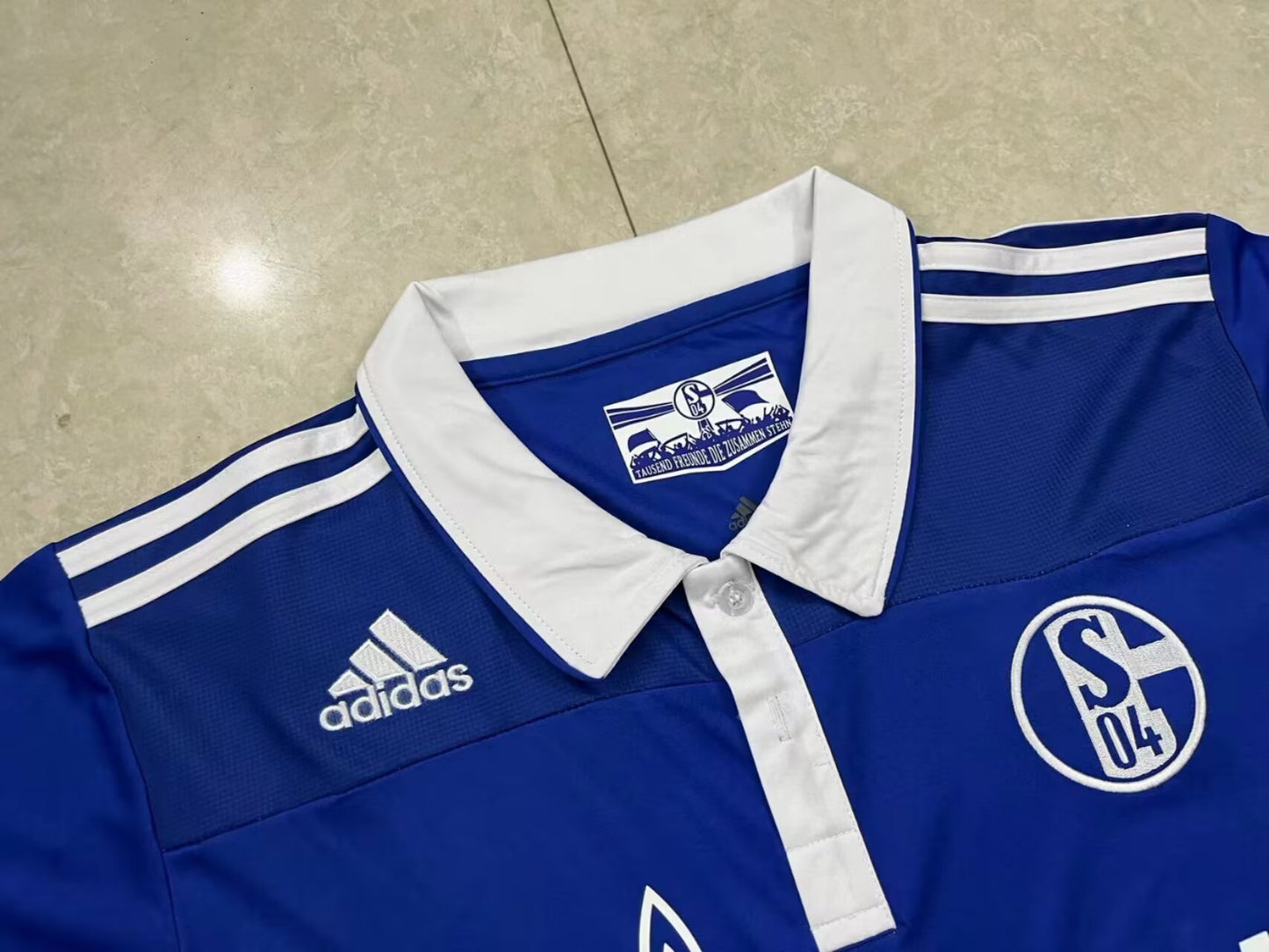 Retro Schalke 2010/2011 Home Football Jersey