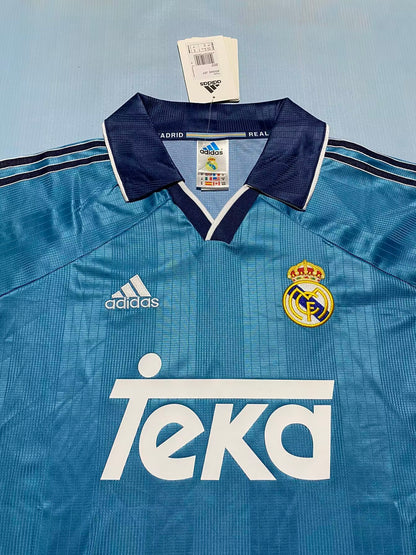 Retro real madrid 1999/2000 Home Football Jersey