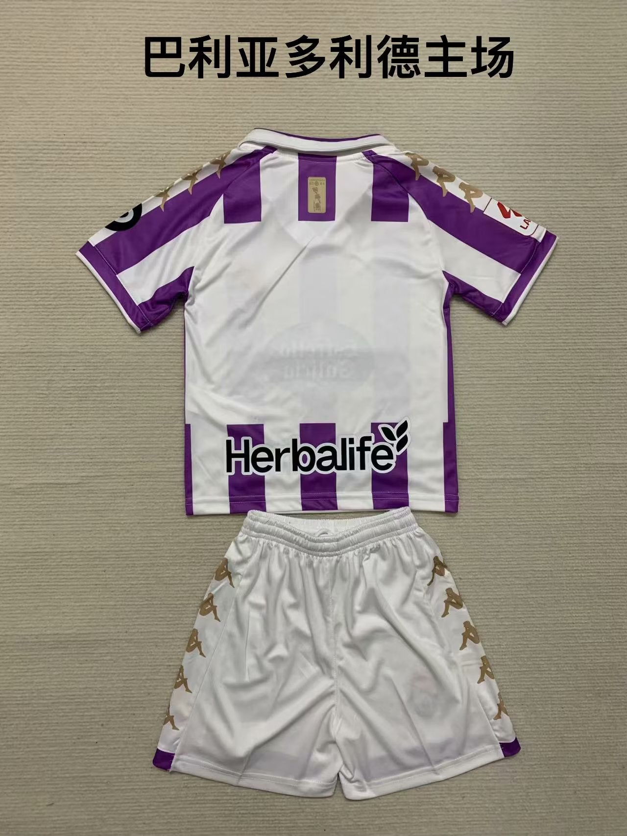 R. Valladolid CF 2023/2024 Kids Home Football Jersey