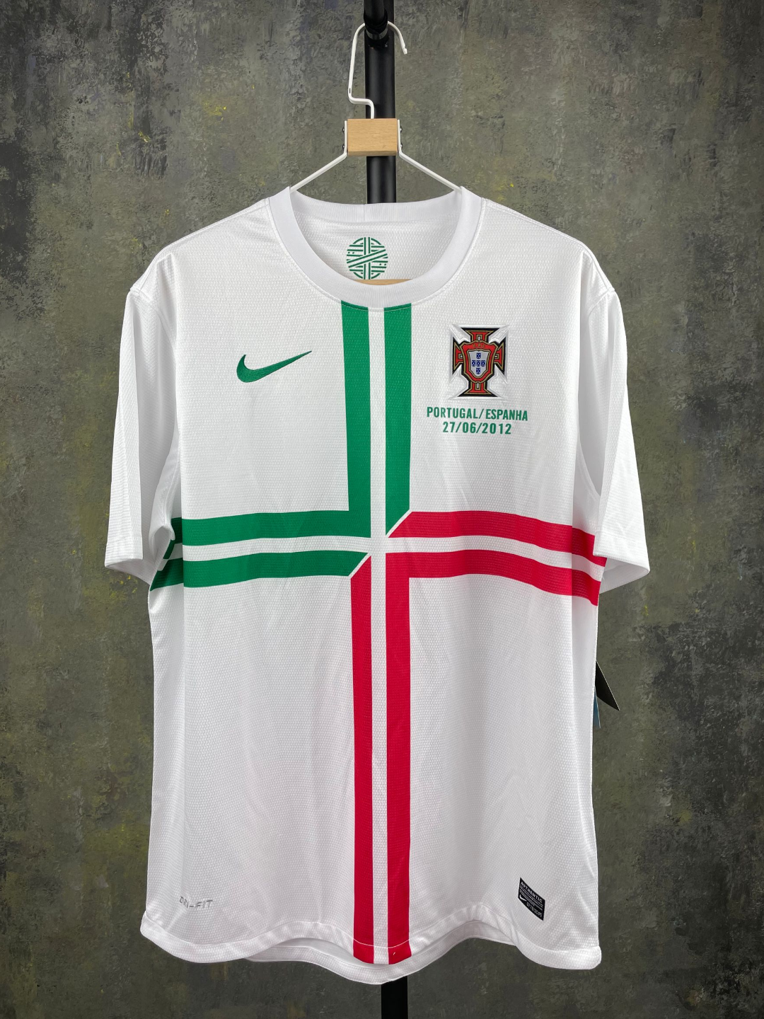 Retro Portugal 2012 Away Football Jersey