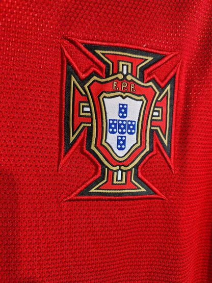 Retro Portugal 2012 Home Football Jersey