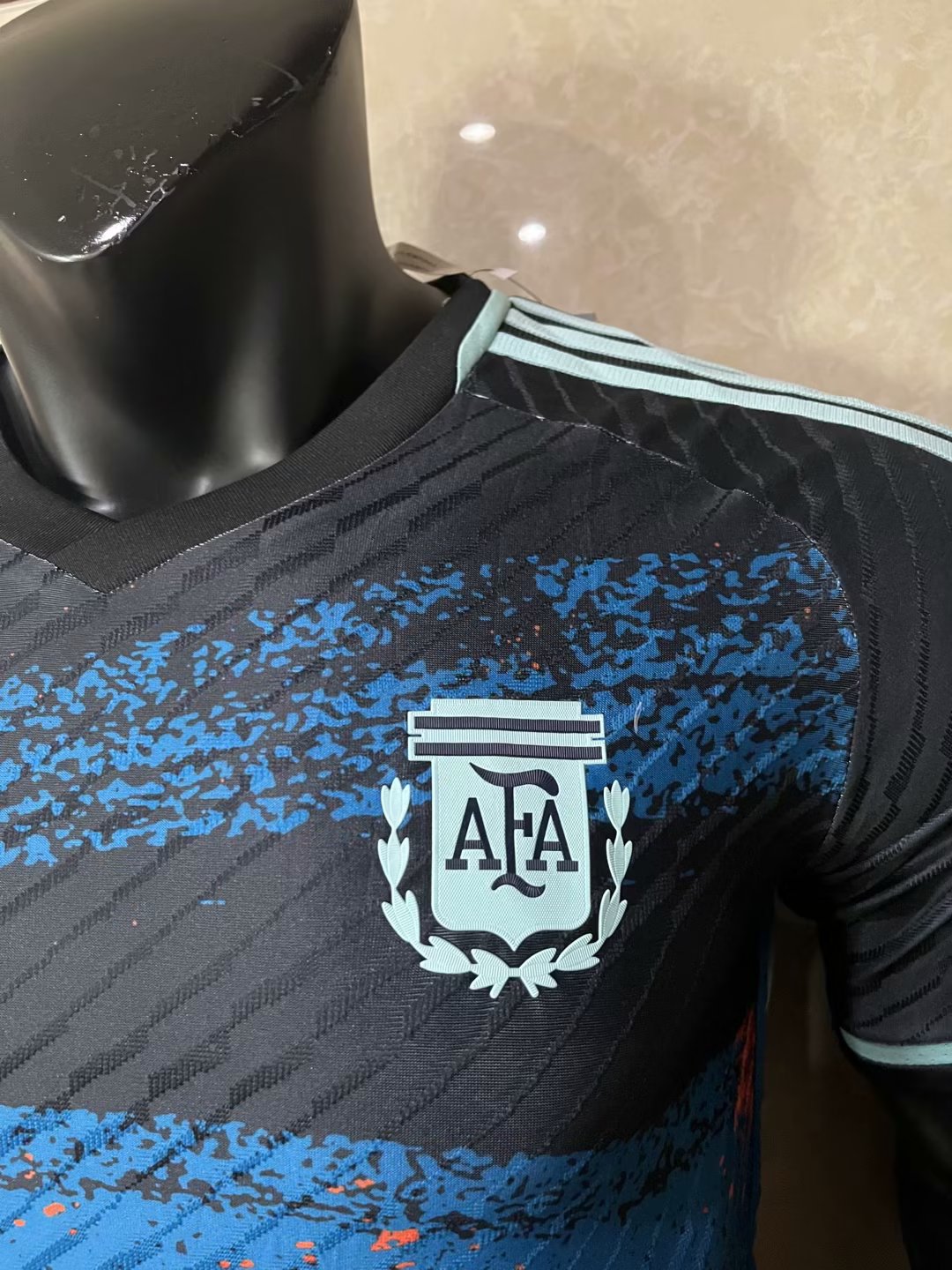 Argentina 2023/2024 Away Player Version Football Jersey