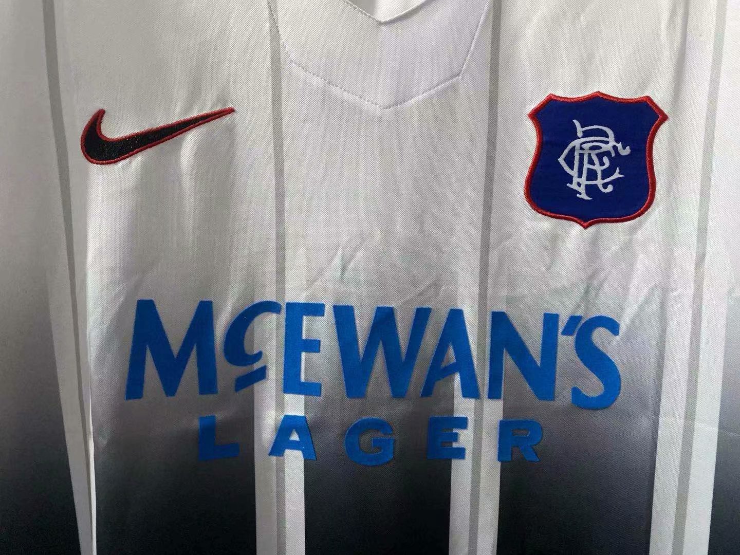 Retro rangers 1997/1999 Away Football Jersey