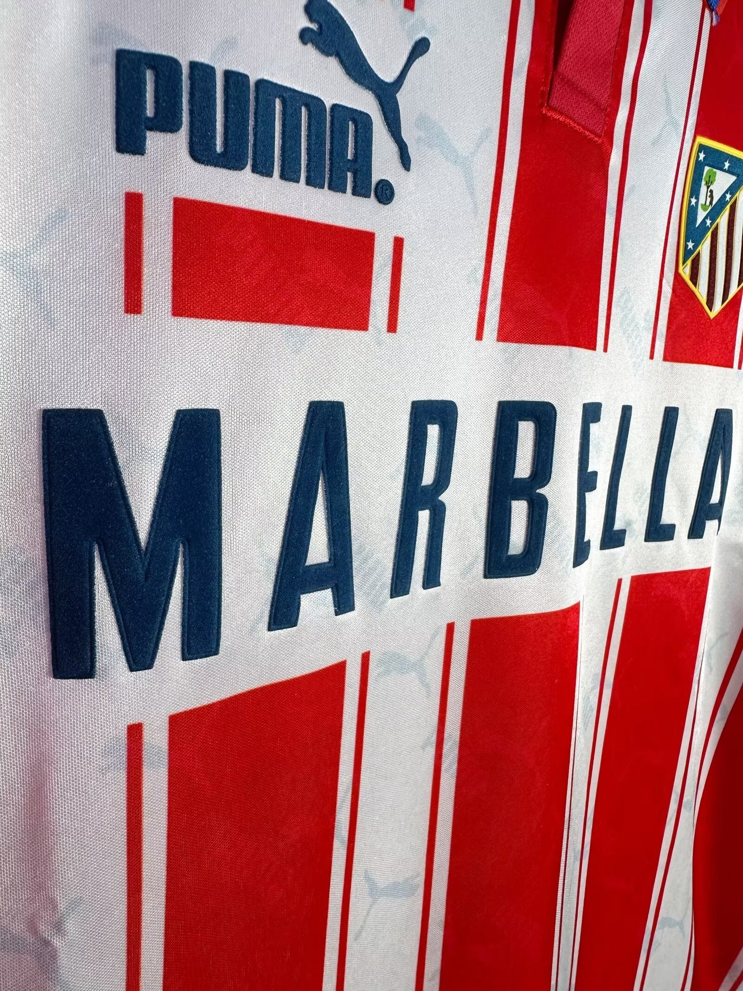Retro Atlético de Madrid 1994/1995 Home Football Jersey
