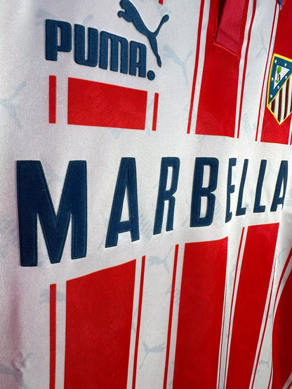Retro Atlético de Madrid 1994/1995 Home Football Jersey