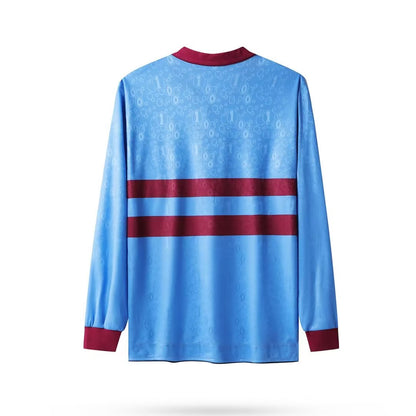 Retro West Ham United 1995/1997 Away Long Sleeve Football Jersey