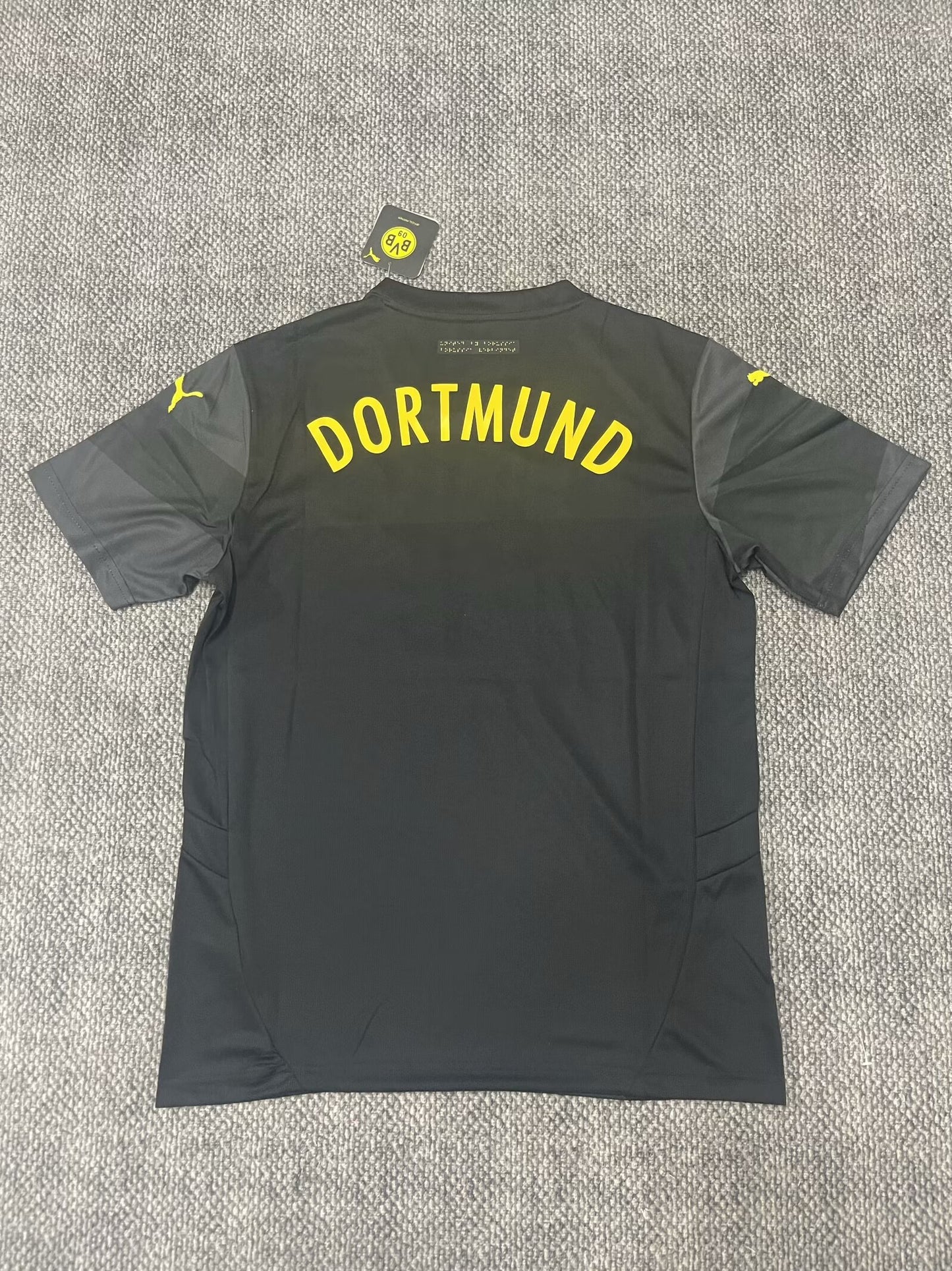 Borussia Dortmund 2024/2025 Away Fan Version Football Jersey