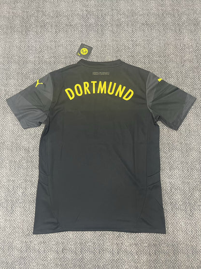 Borussia Dortmund 2024/2025 Away Fan Version Football Jersey